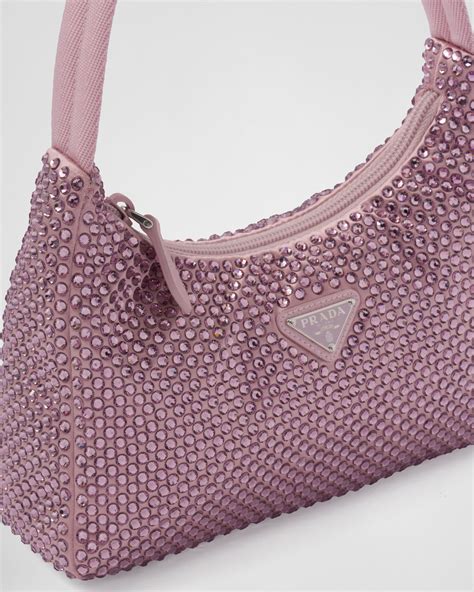 prada bag sparkly|pink fluffy prada bag.